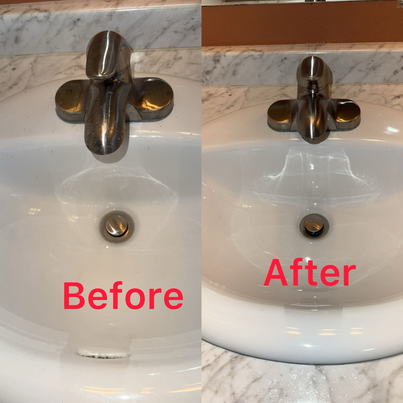 Llave de baño pulida