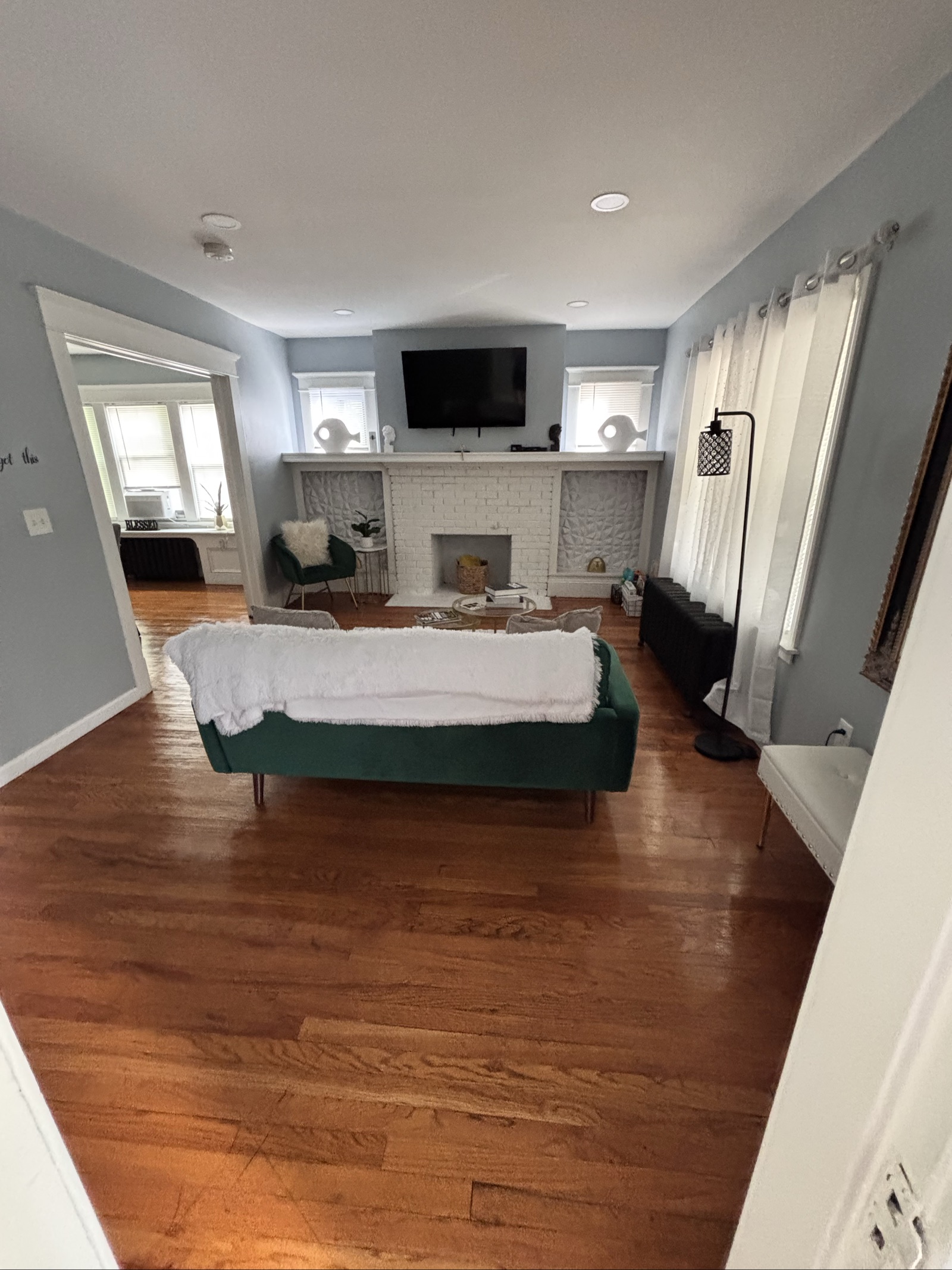 Tidy living rooms